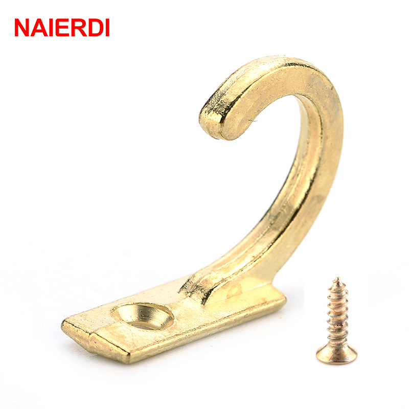 Furniture Hook Hardware - Naierdi 10 Chiếc Nhỏ Cổ Móc