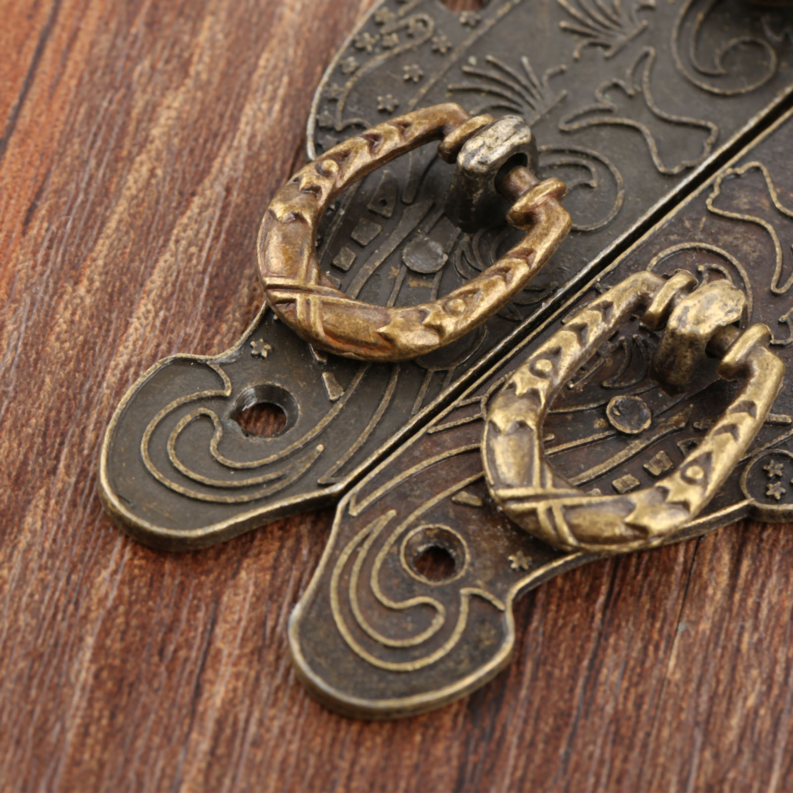 1PC Antique Box Latch Hasp Vin - đánh giá và giá Furniture Hook Hardware