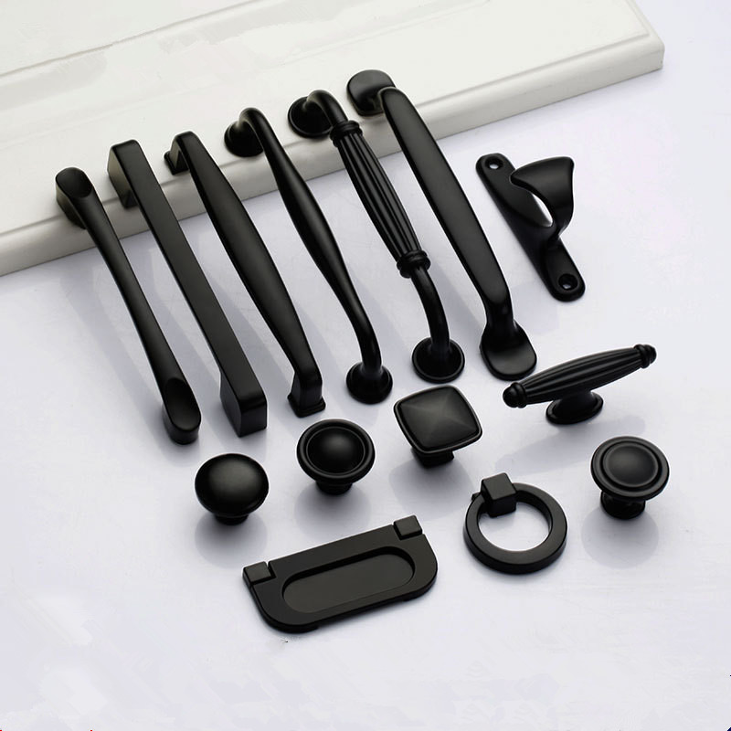 Tay Cầm Màu Đen Cho Đồ Nội Thấ - đánh giá và giá Furniture Hardware Restoration