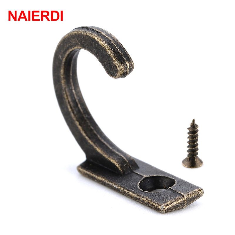 Naierdi 10 Chiếc Nhỏ Cổ Móc Mó - đánh giá và giá Furniture Hook Hardware