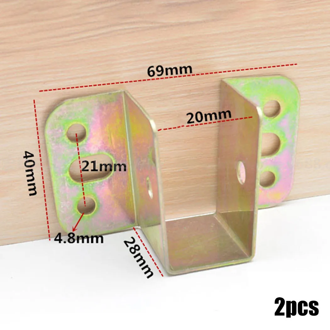 2pcs U Shaped Metal Bed Bracke - đánh giá và giá Furniture Hook Hardware