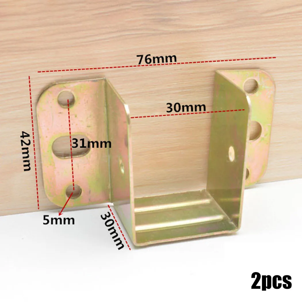 2pcs U Shaped Metal Bed Bracke - đánh giá và giá Furniture Hook Hardware