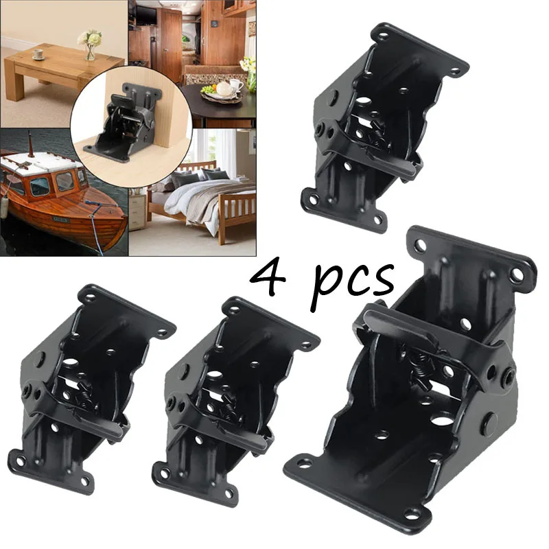 4pcs Iron Folding Support Fram - đánh giá và giá Furniture Hardware And Fittings