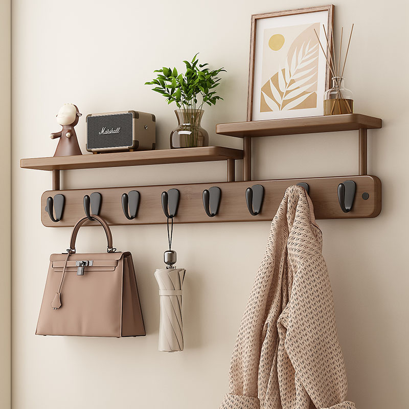 Bamboo Wall Coat Racks Storage - đánh giá và giá Furniture Hook Hardware