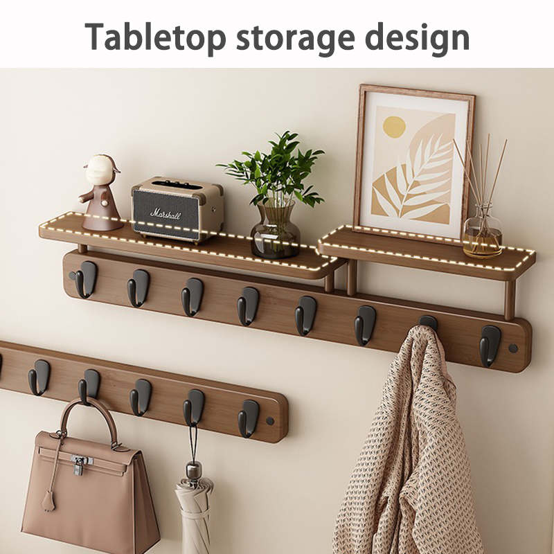 Bamboo Wall Coat Racks Storage - đánh giá và giá Furniture Hook Hardware