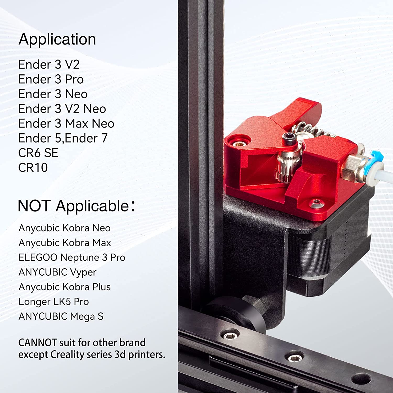 Upgrade Kit Dual Gear Extruder - đánh giá và giá Creality Printer Ender 3
