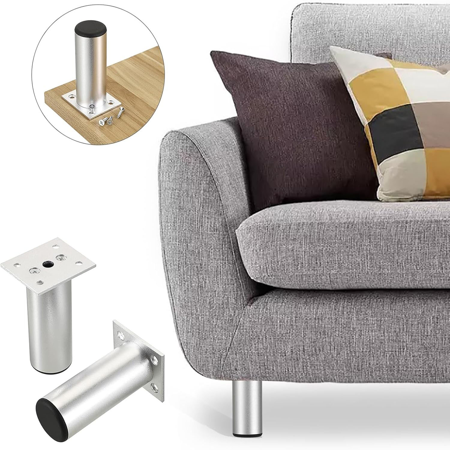 4pcs Stainles Steel Furniture  - đánh giá và giá Cabinet Hinge Overlay