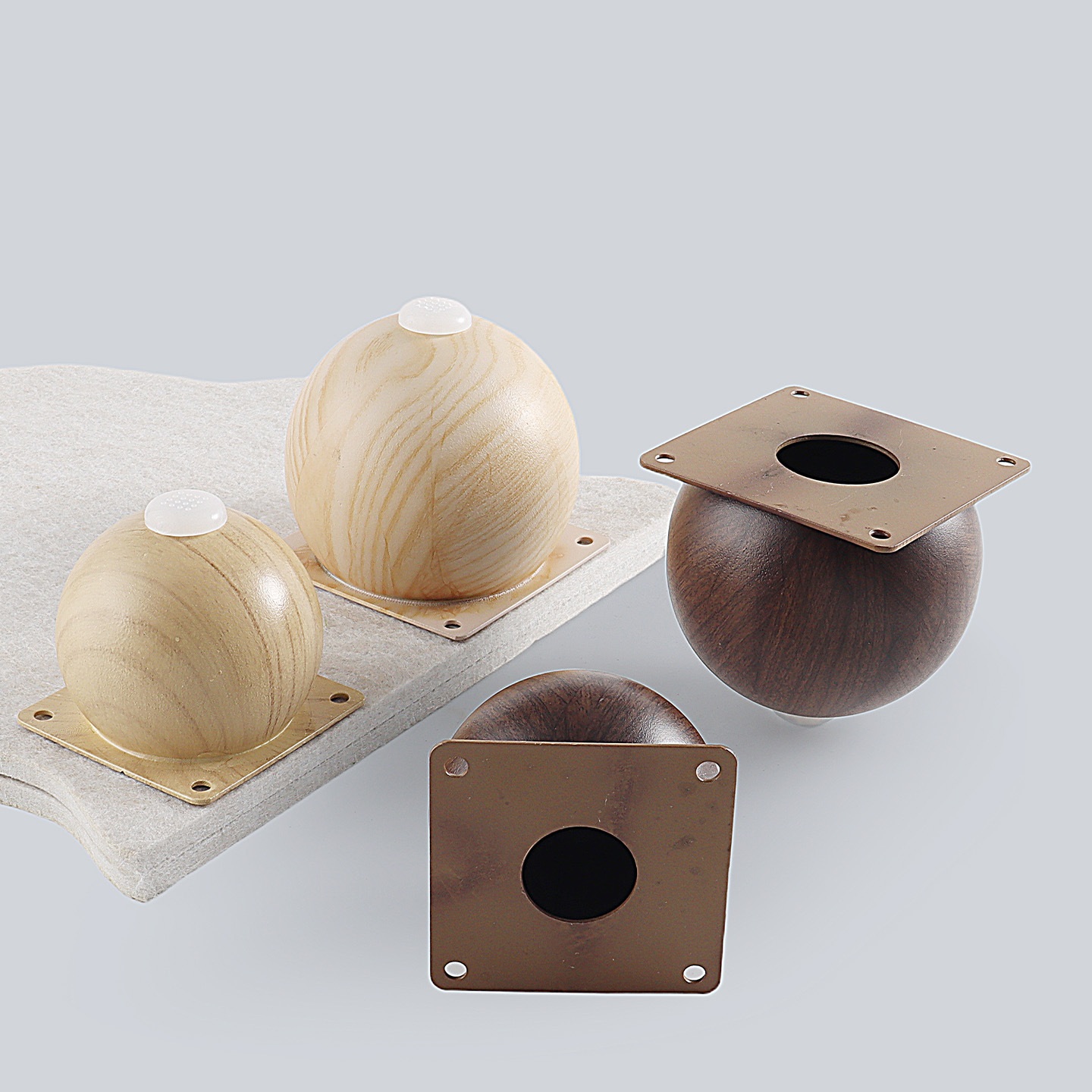 4Pcs Steel Ball Shaped Furnitu - đánh giá và giá Cabinet Hinge Overlay