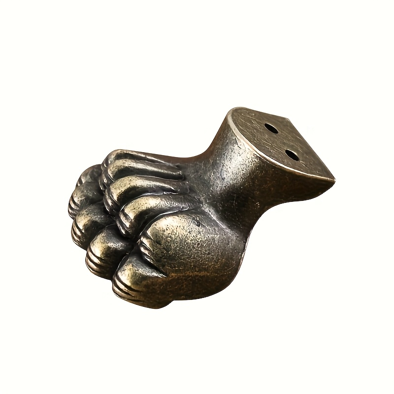 8pcs Antique Foot Brass Jewelr - đánh giá và giá Cabinet Hinge Overlay