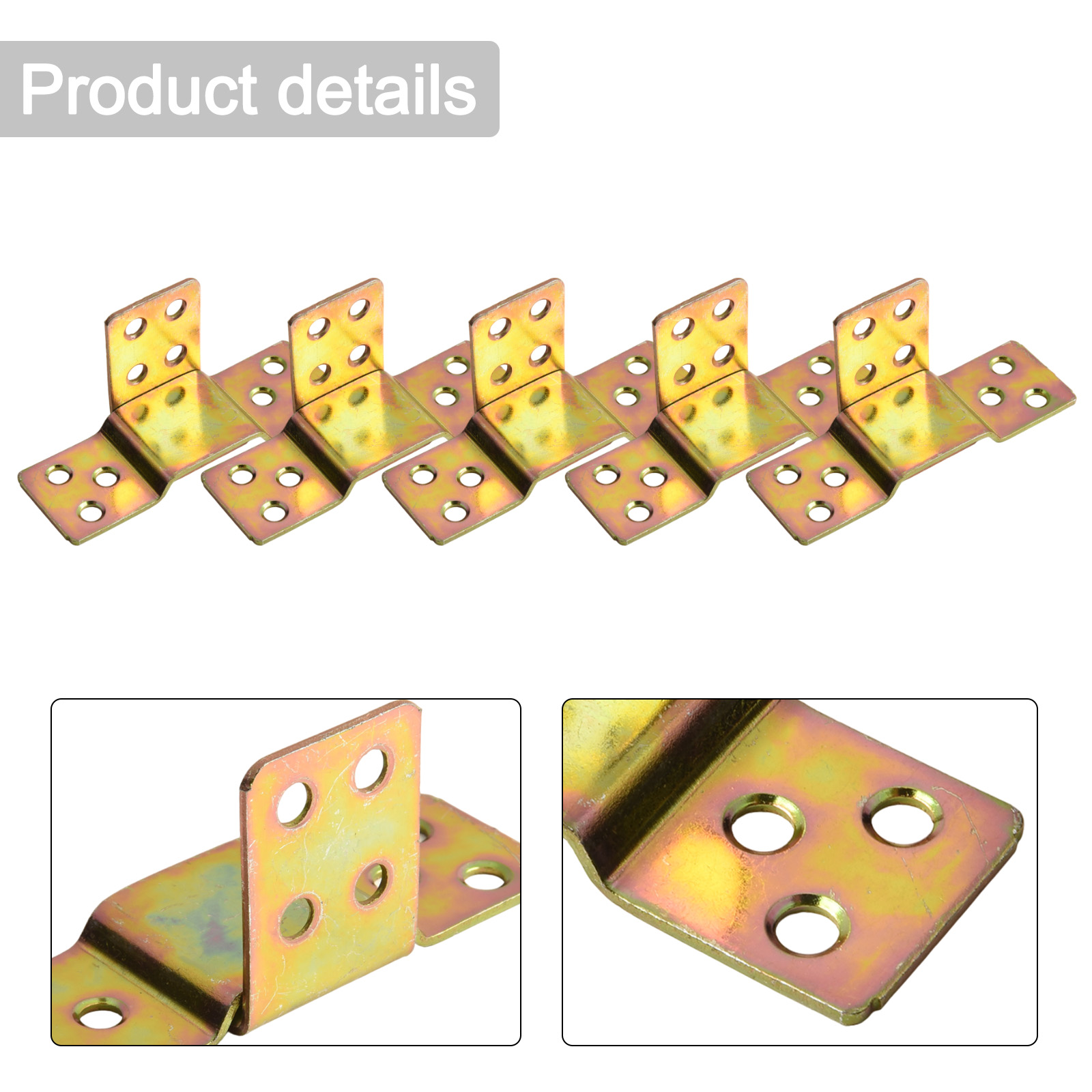5Pcs Metal Bed Rail Bracket Wo - đánh giá và giá Furniture Hardware Replacement