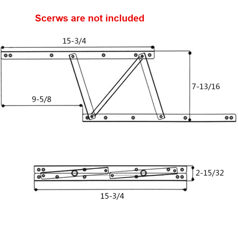 1Pair 38*16.5cm Lift Up Top Co - đánh giá và giá Furniture Hardware And Fittings
