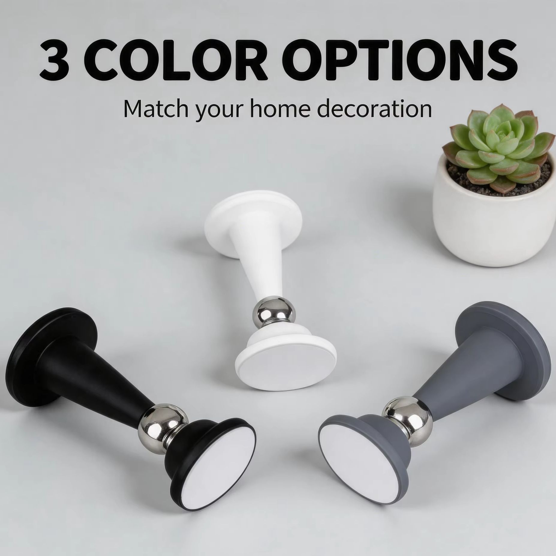 Silicone No-drill Door Stopper - đánh giá và giá Furniture Hardware And Fittings
