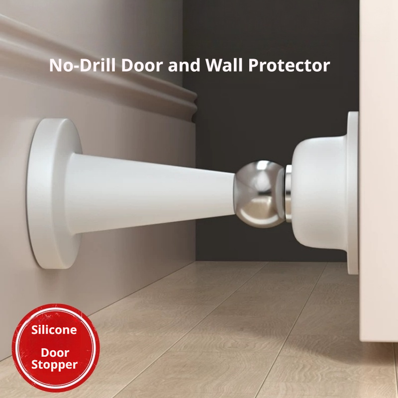 Silicone No-drill Door Stopper - đánh giá và giá Furniture Hardware And Fittings