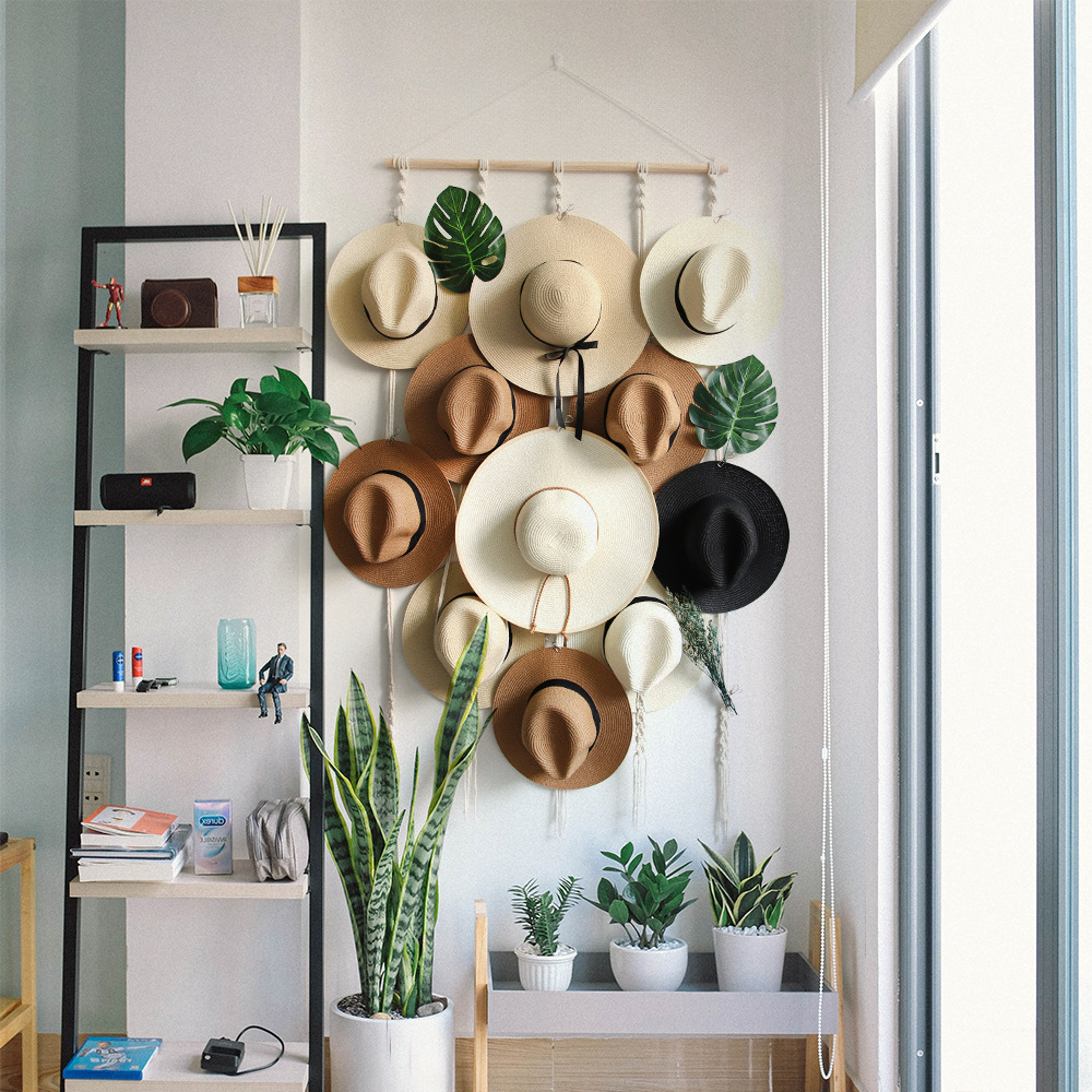 Macrame Hat Hangers Boho Home  - đánh giá và giá Furniture Hook Hardware