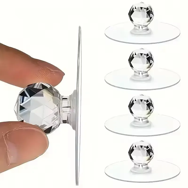 20pcs Transparent Crystal Door - đánh giá và giá Furniture Hook Hardware